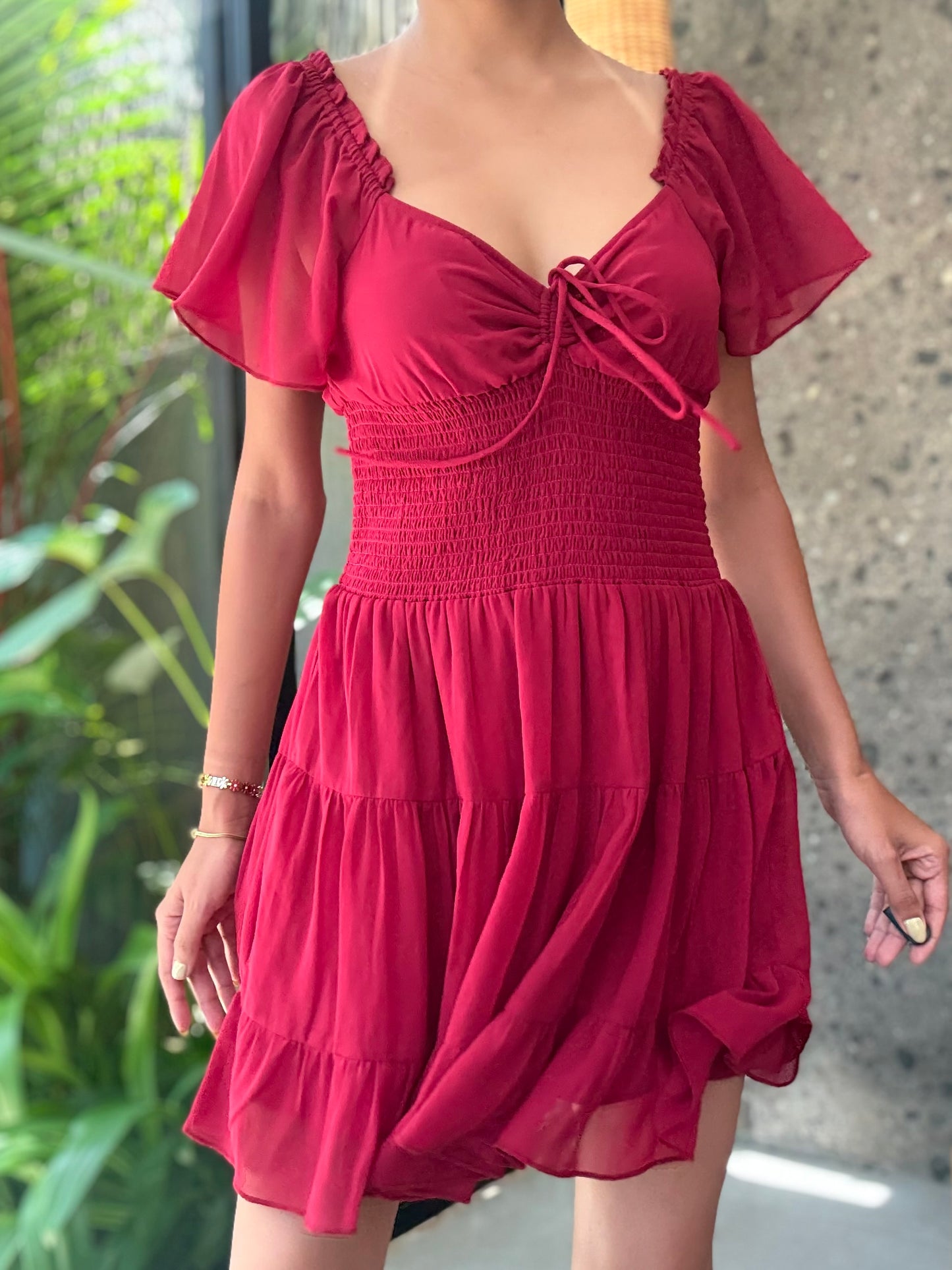 Lavaya Dahlia Dress