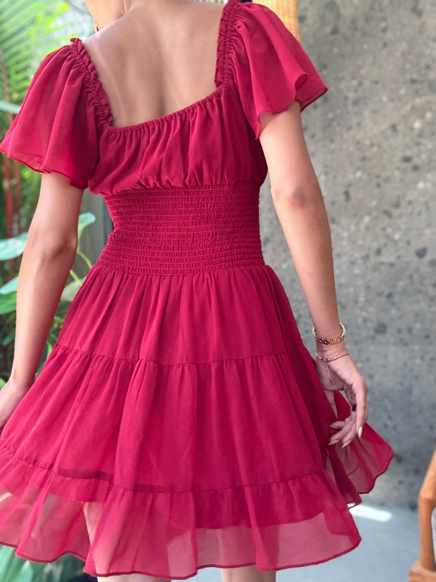 Lavaya Dahlia Dress