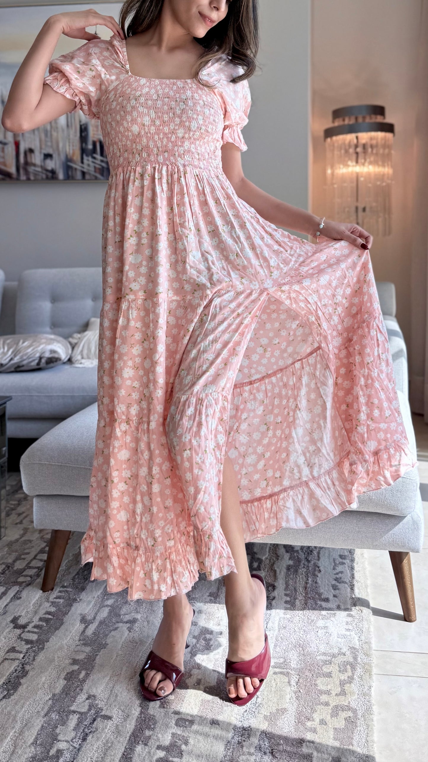 Lavaya Dahlia Dress