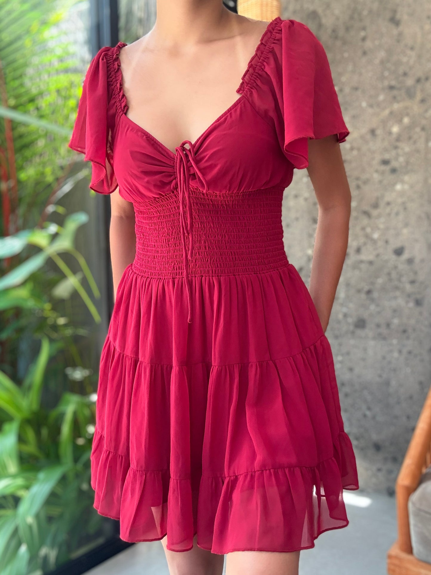 Lavaya Dahlia Dress