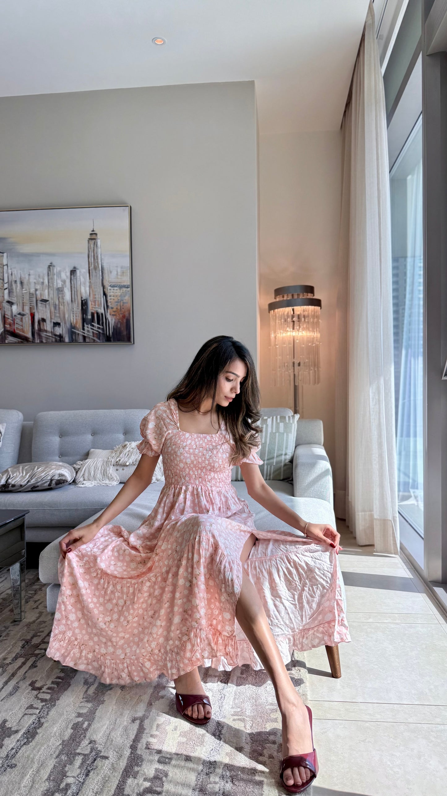 Lavaya Dahlia Dress