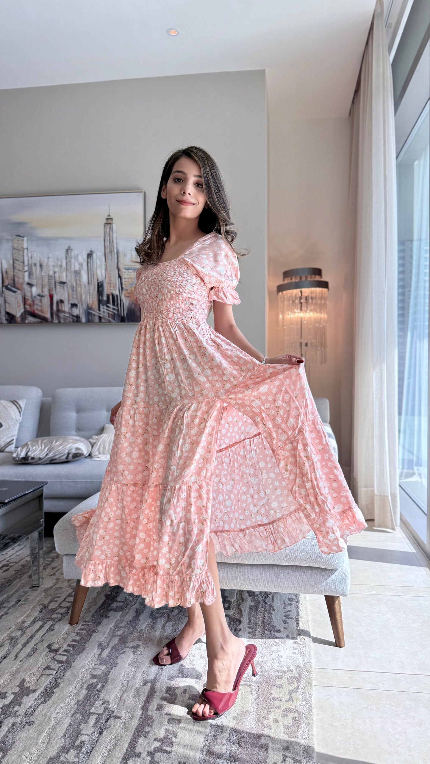 Lavaya Dahlia Dress