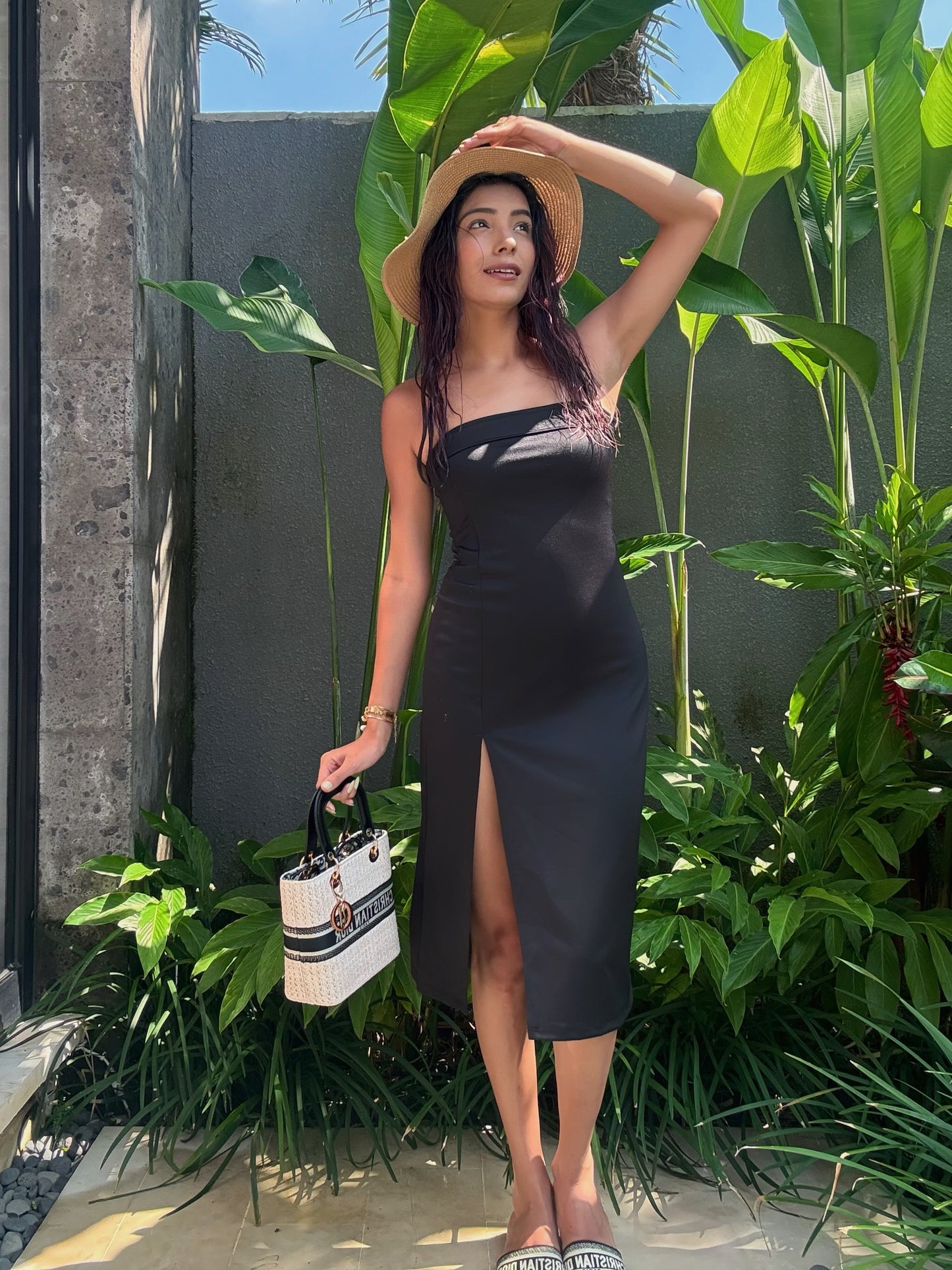 Lavaya Mini Scarlet Dress