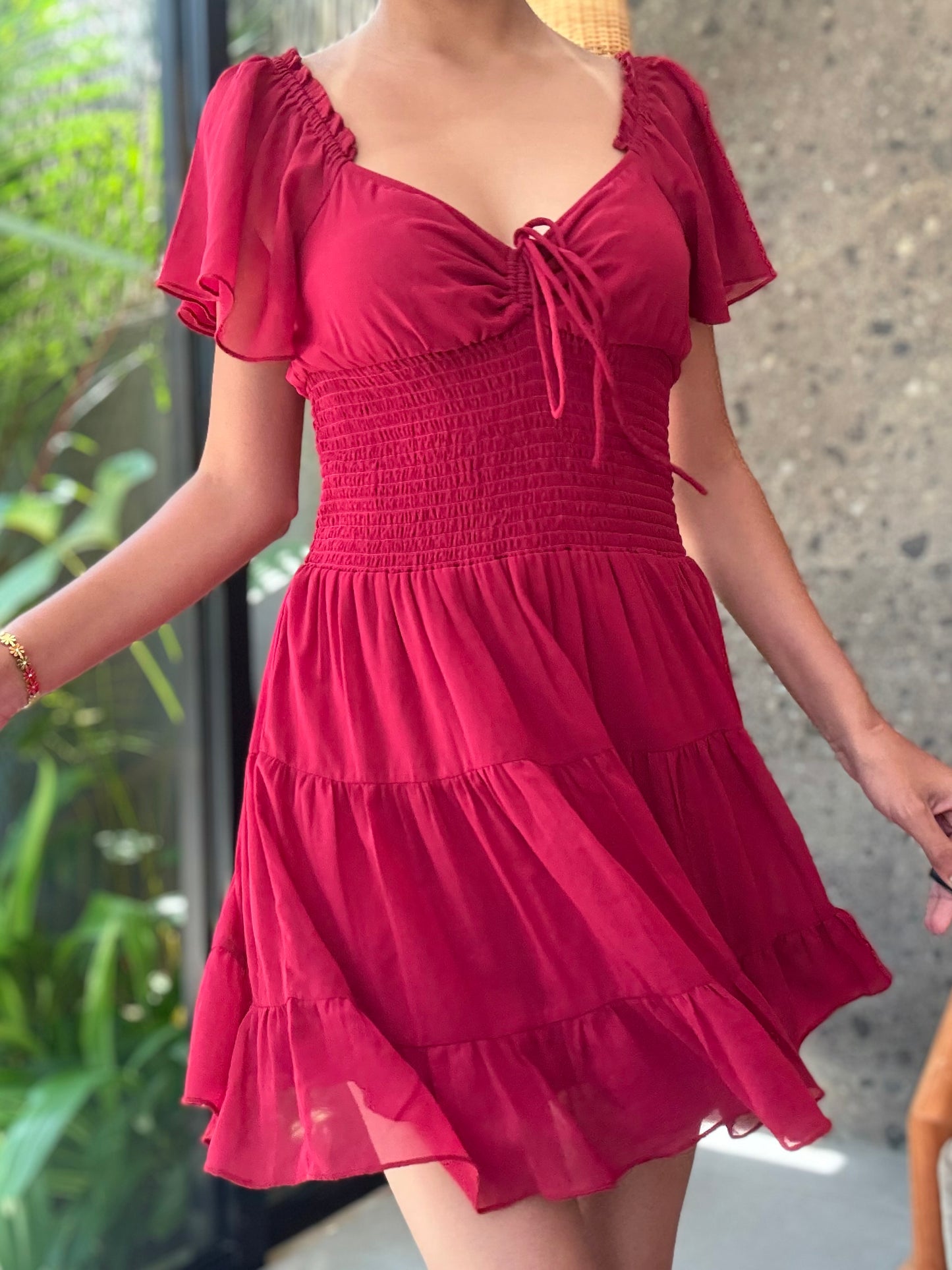 Lavaya Dahlia Dress