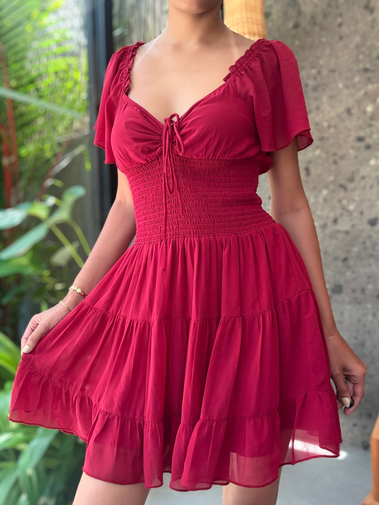 Lavaya Dahlia Dress