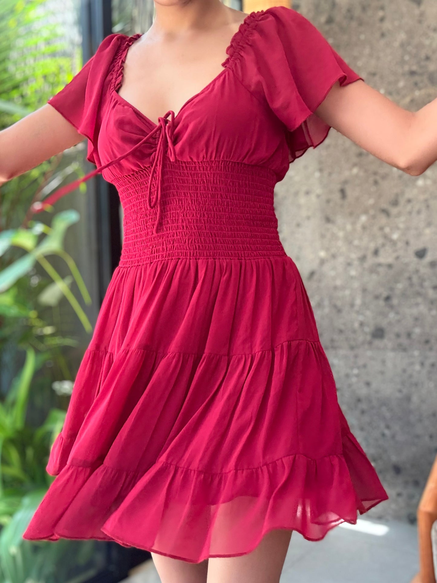 Lavaya Dahlia Dress