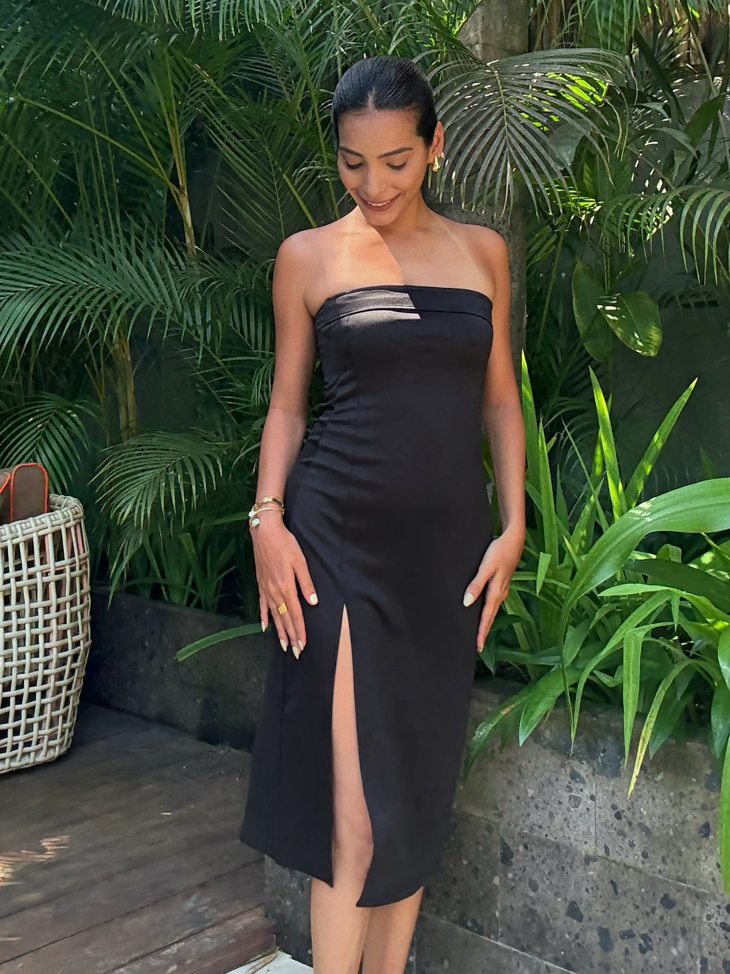 Lavaya Mini Scarlet Dress