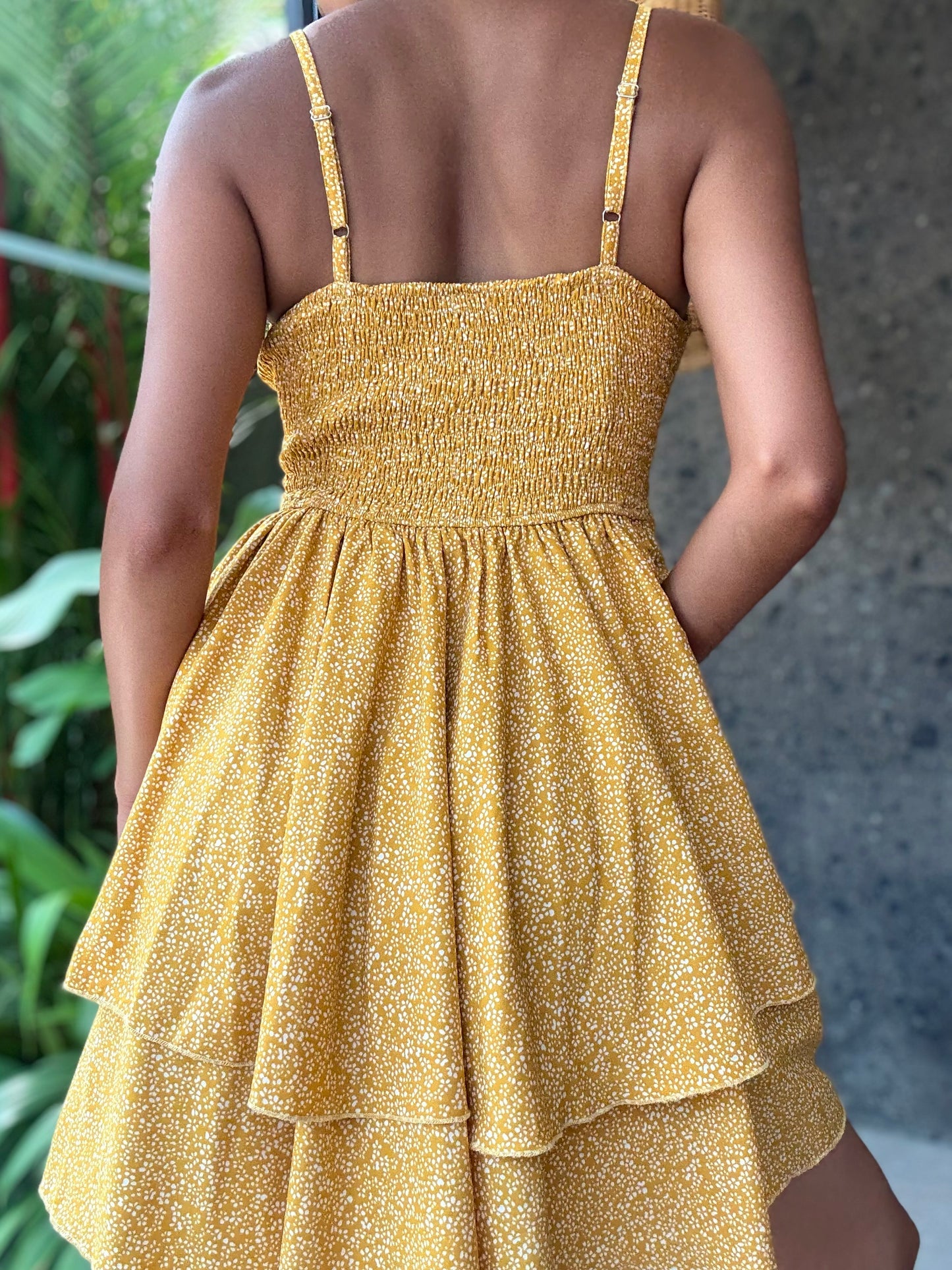 Lavaya Buttercup Dress