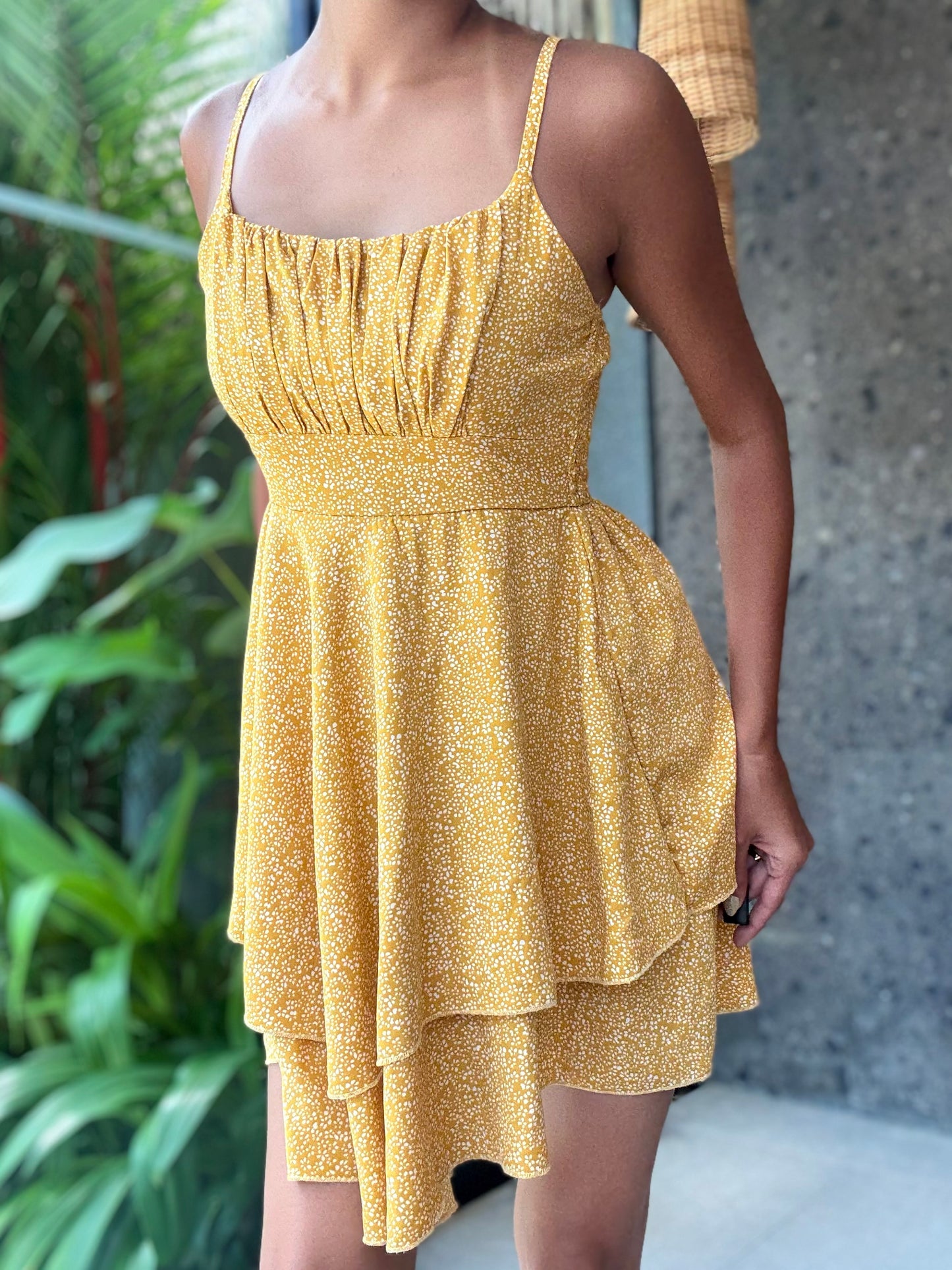 Lavaya Buttercup Dress