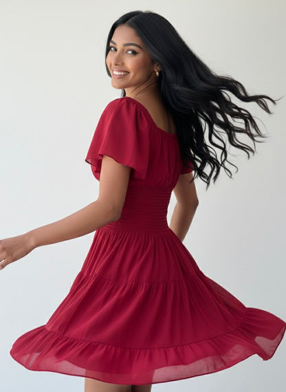 Lavaya Denny Dress