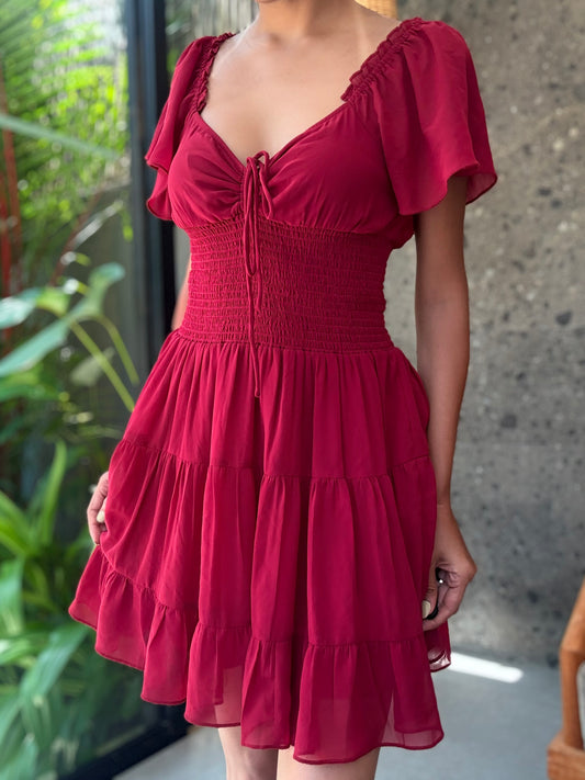 Lavaya Dahlia Dress