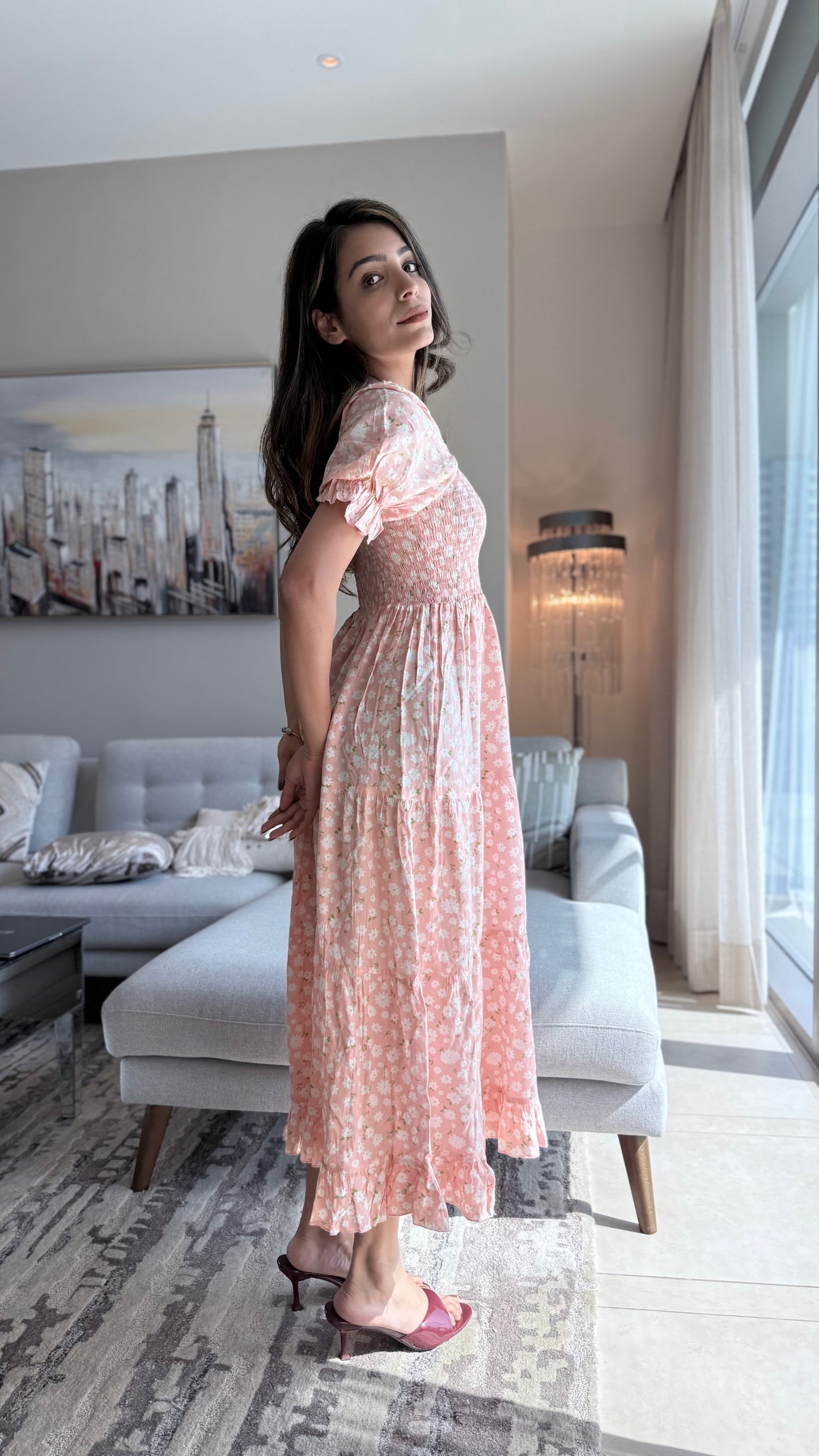 Lavaya Dahlia Dress