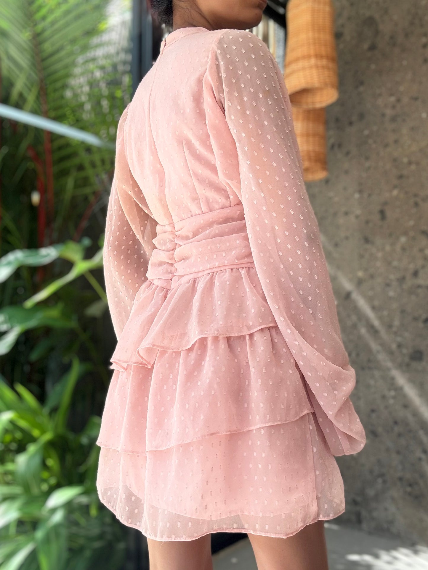 Lavaya Elara Blush Dress