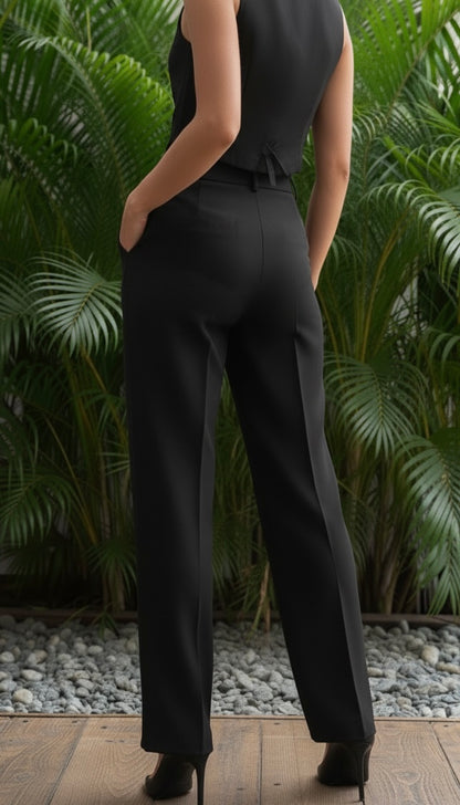 Lavaya Jenne White korean Trouser