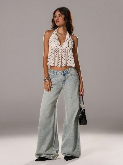 Lavaya Polka Top