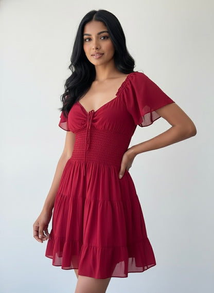 Lavaya Denny Dress