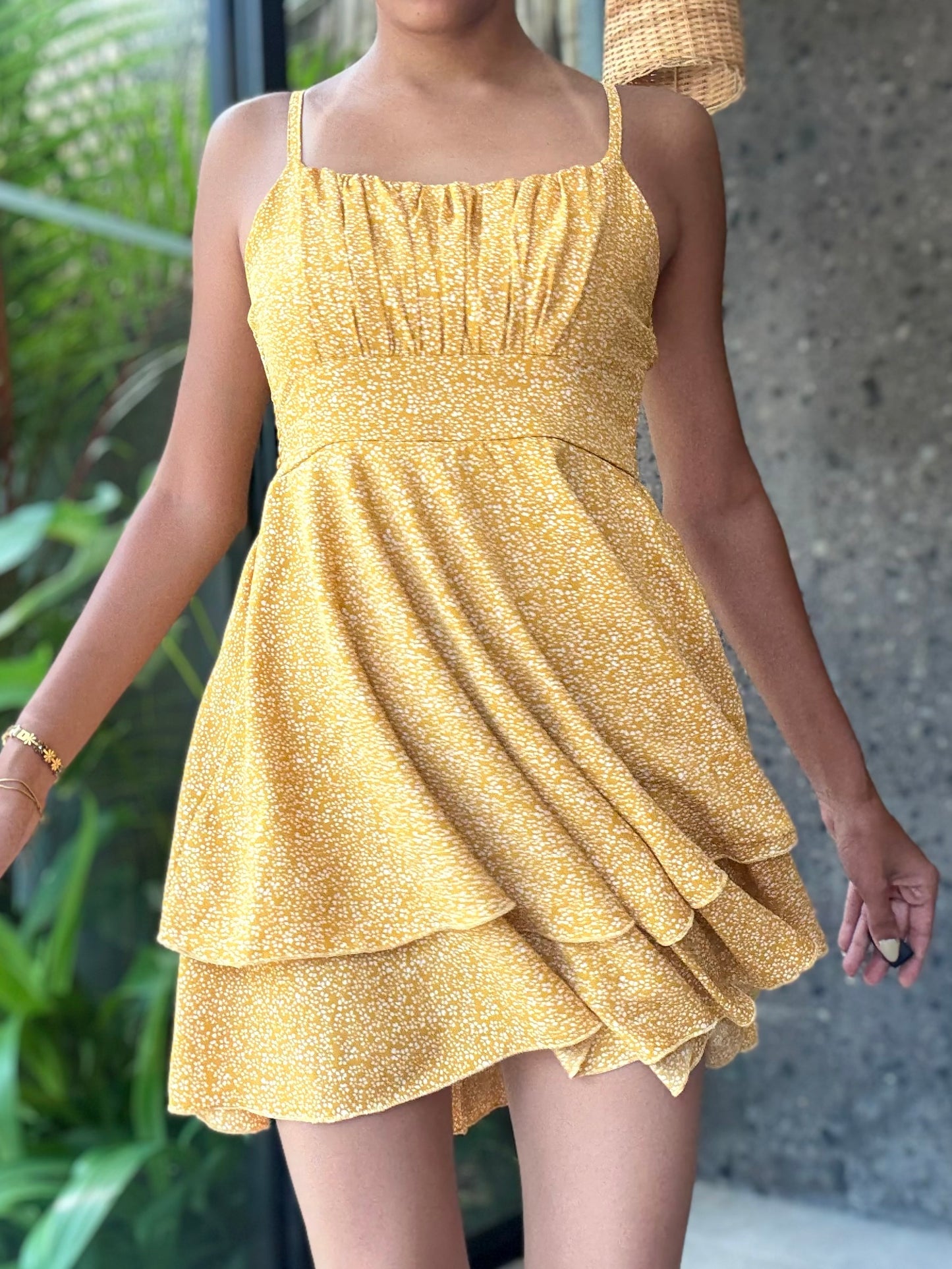 Lavaya Buttercup Dress
