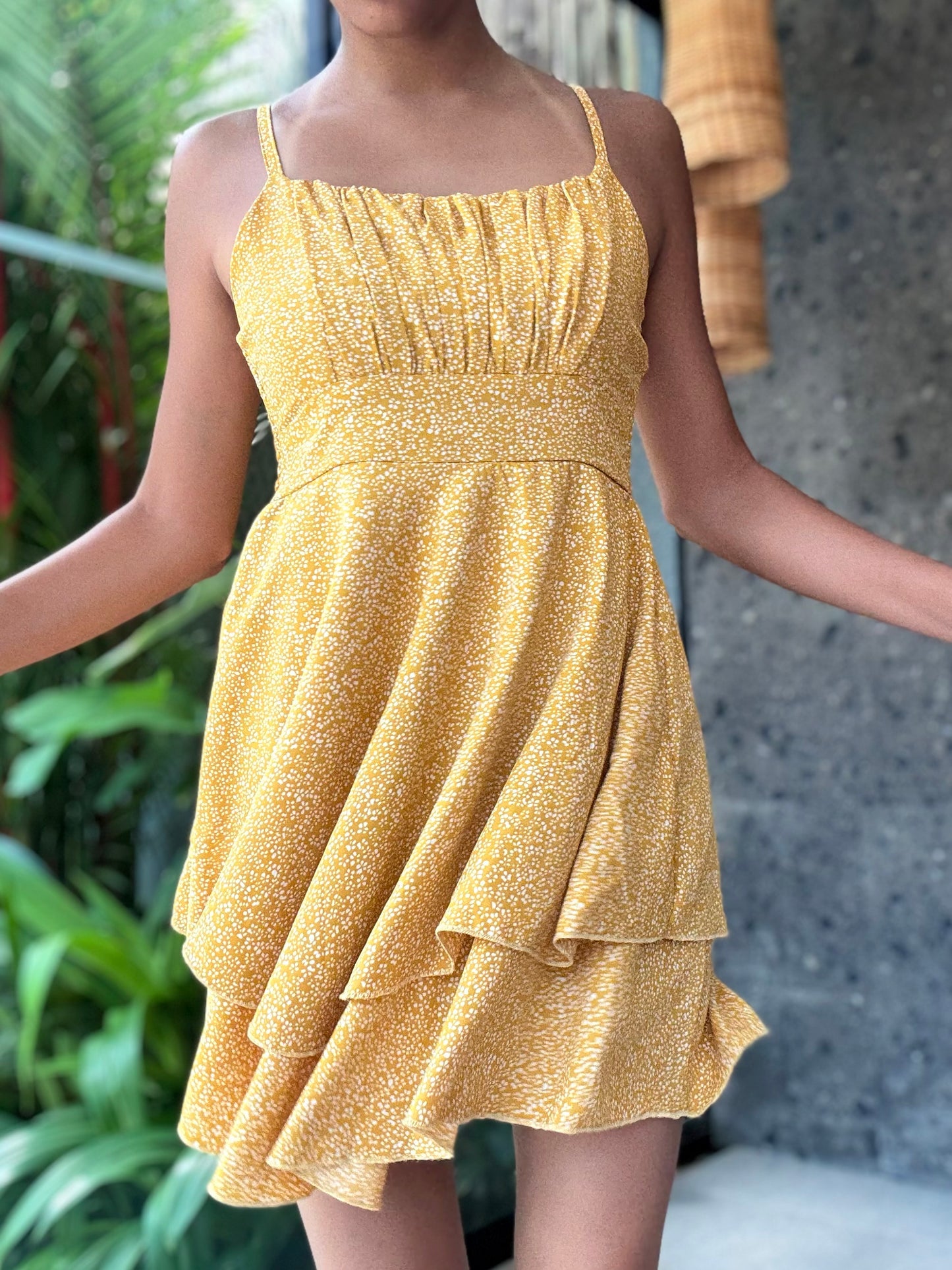 Lavaya Buttercup Dress