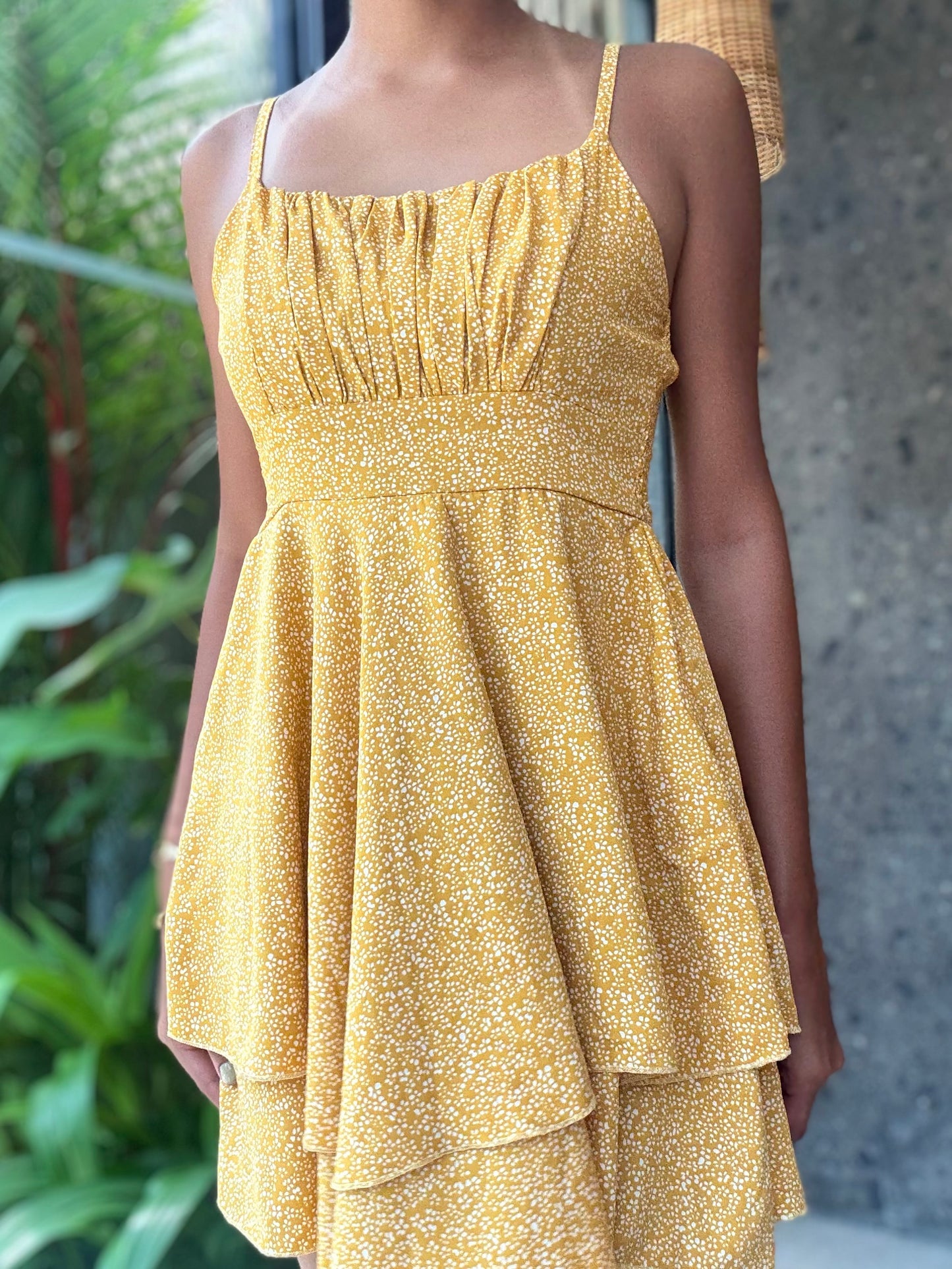 Lavaya Buttercup Dress