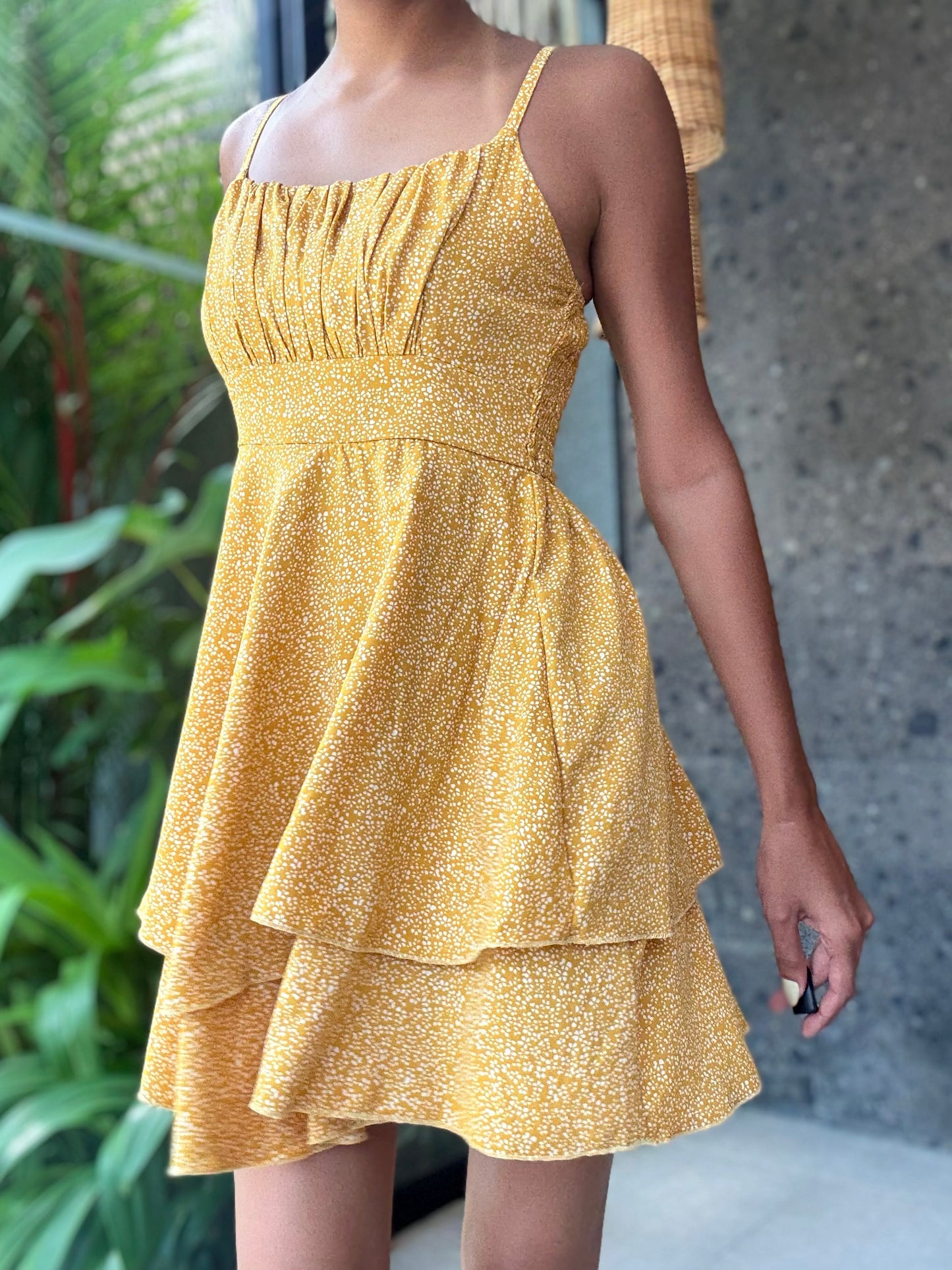 Lavaya Buttercup Dress