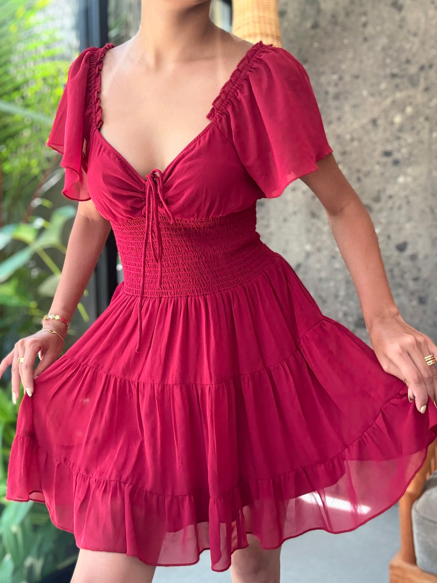 Lavaya Dahlia Dress