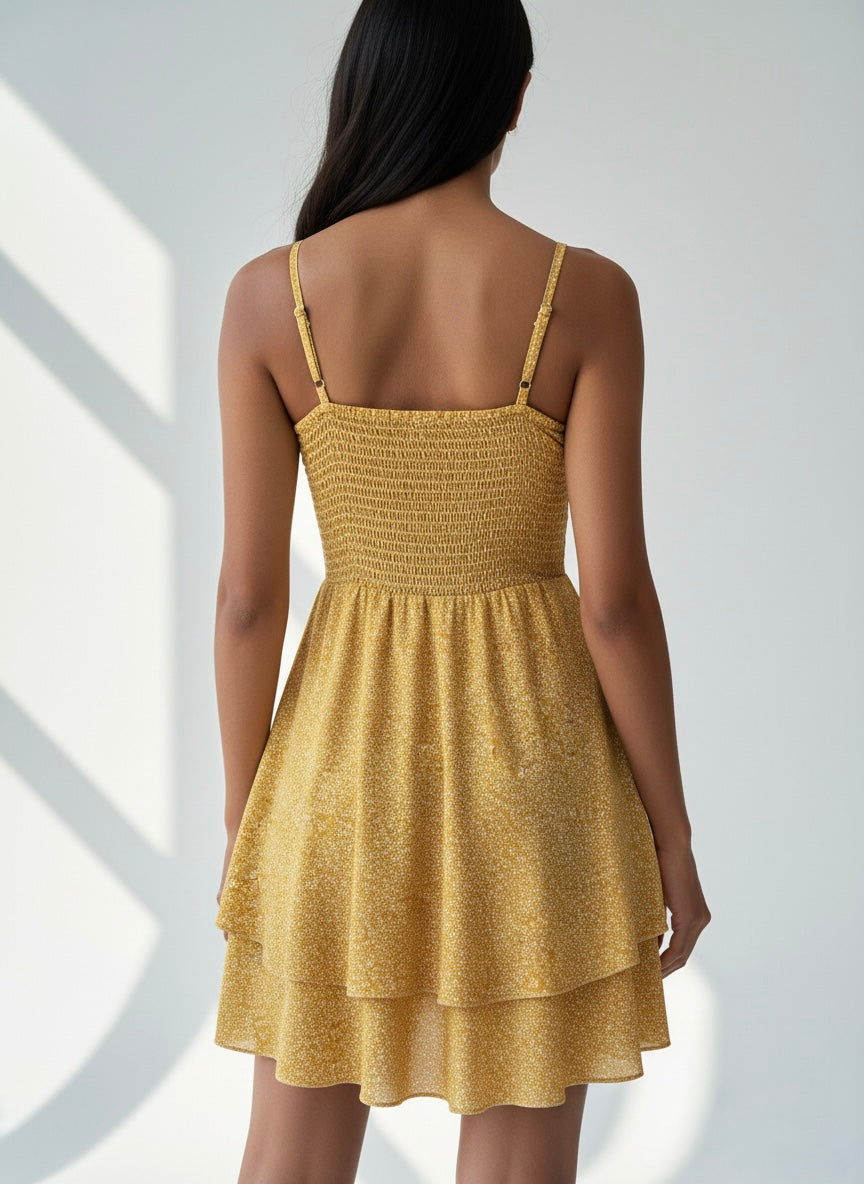 Lavaya Buttercup Dress
