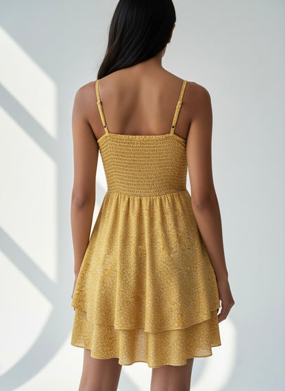 Lavaya Buttercup Dress