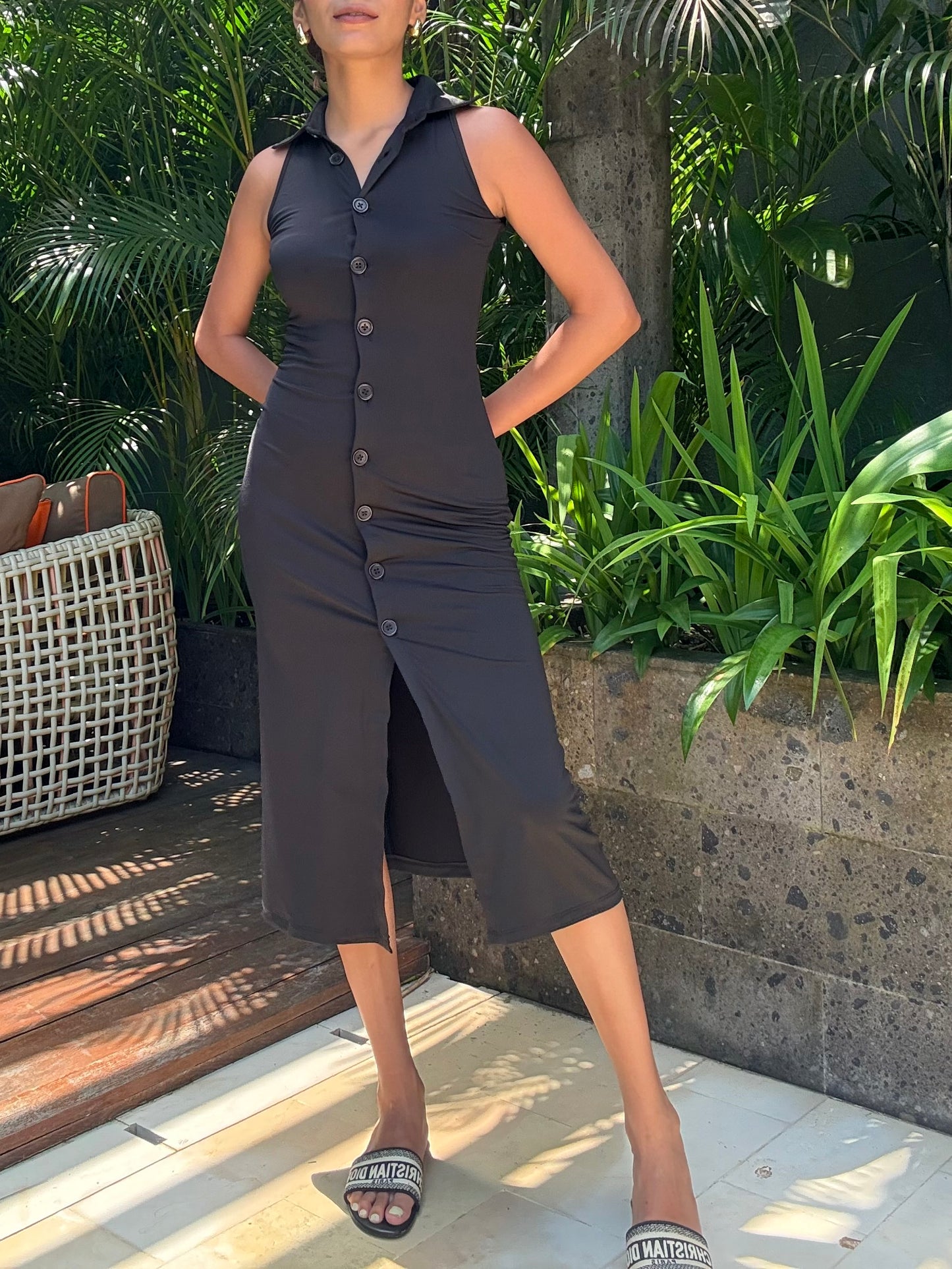 Lavaya Harmony shirt dress
