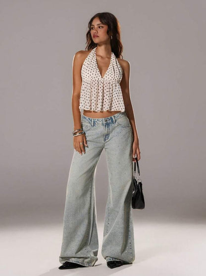 Lavaya Polka Top