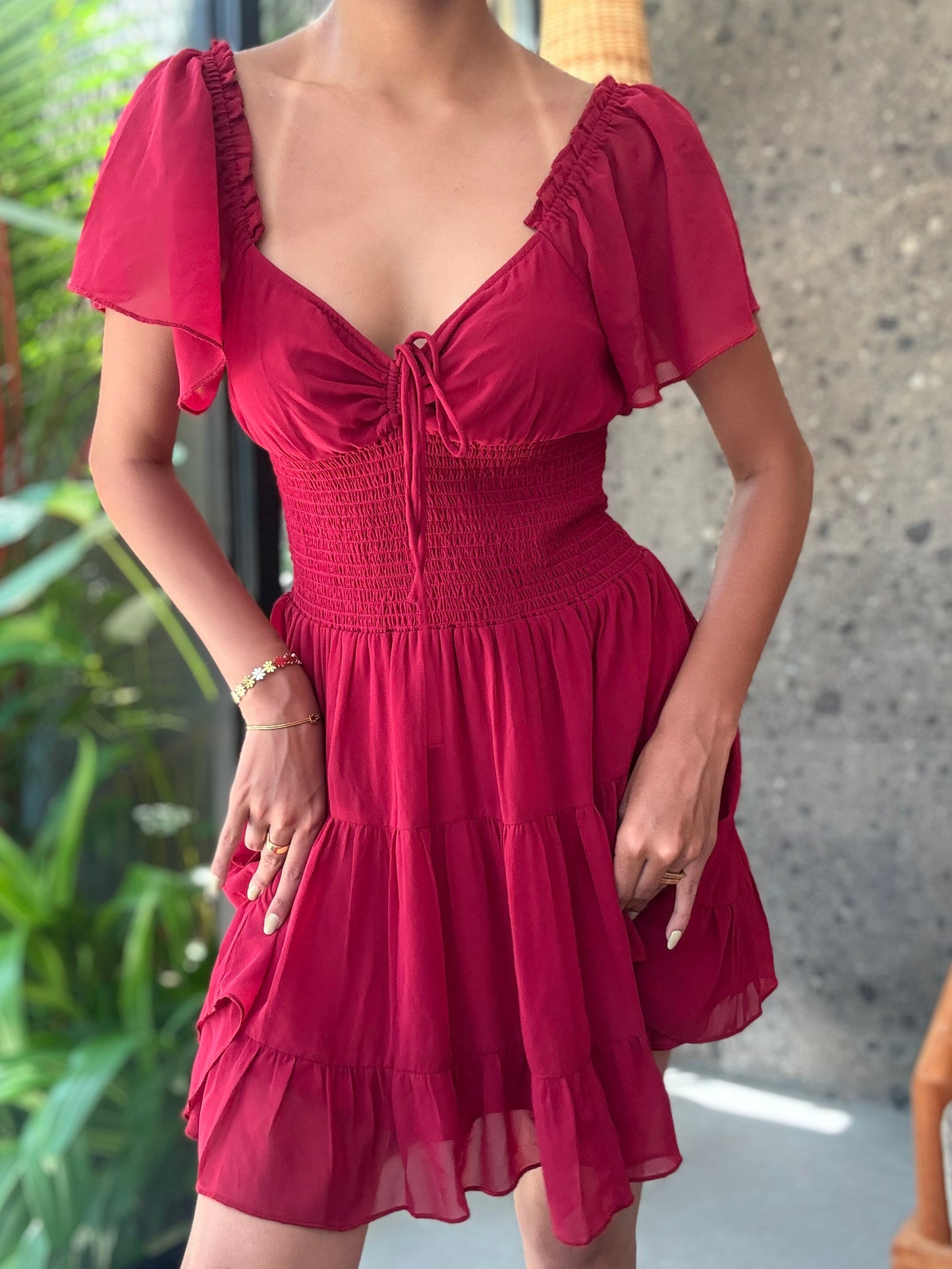 Lavaya Dahlia Dress