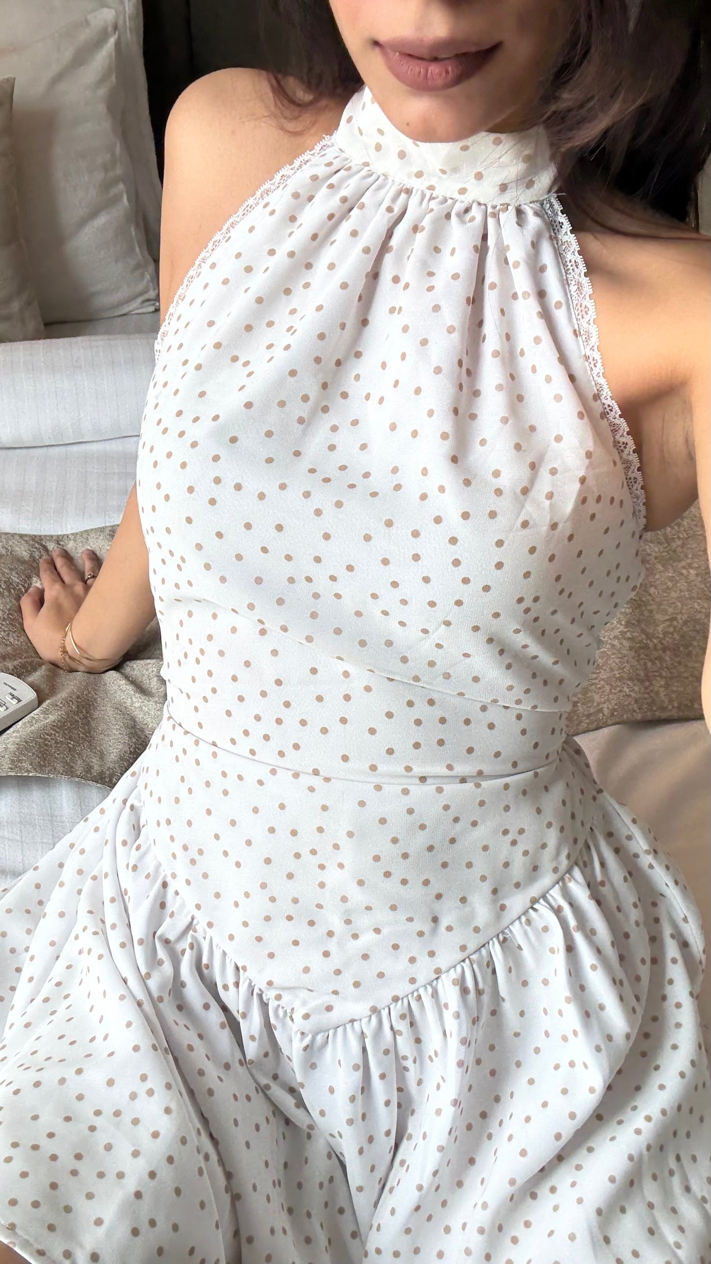 Lavaya Bubble Pop Dress