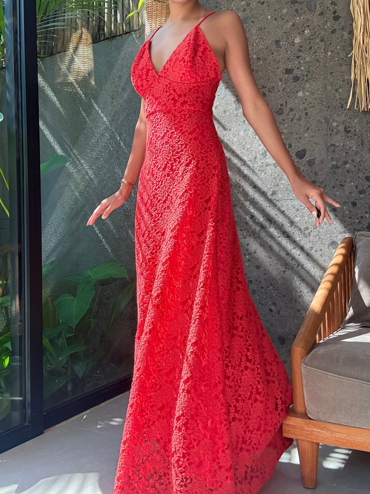 Lavaya Elise Lace Gown
