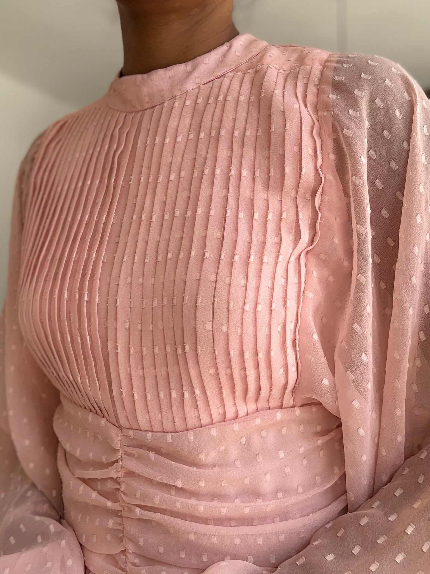 Lavaya Elara Blush Dress
