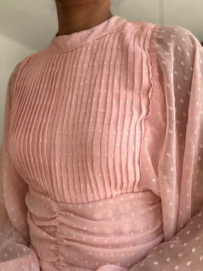 Lavaya Elara Blush Dress