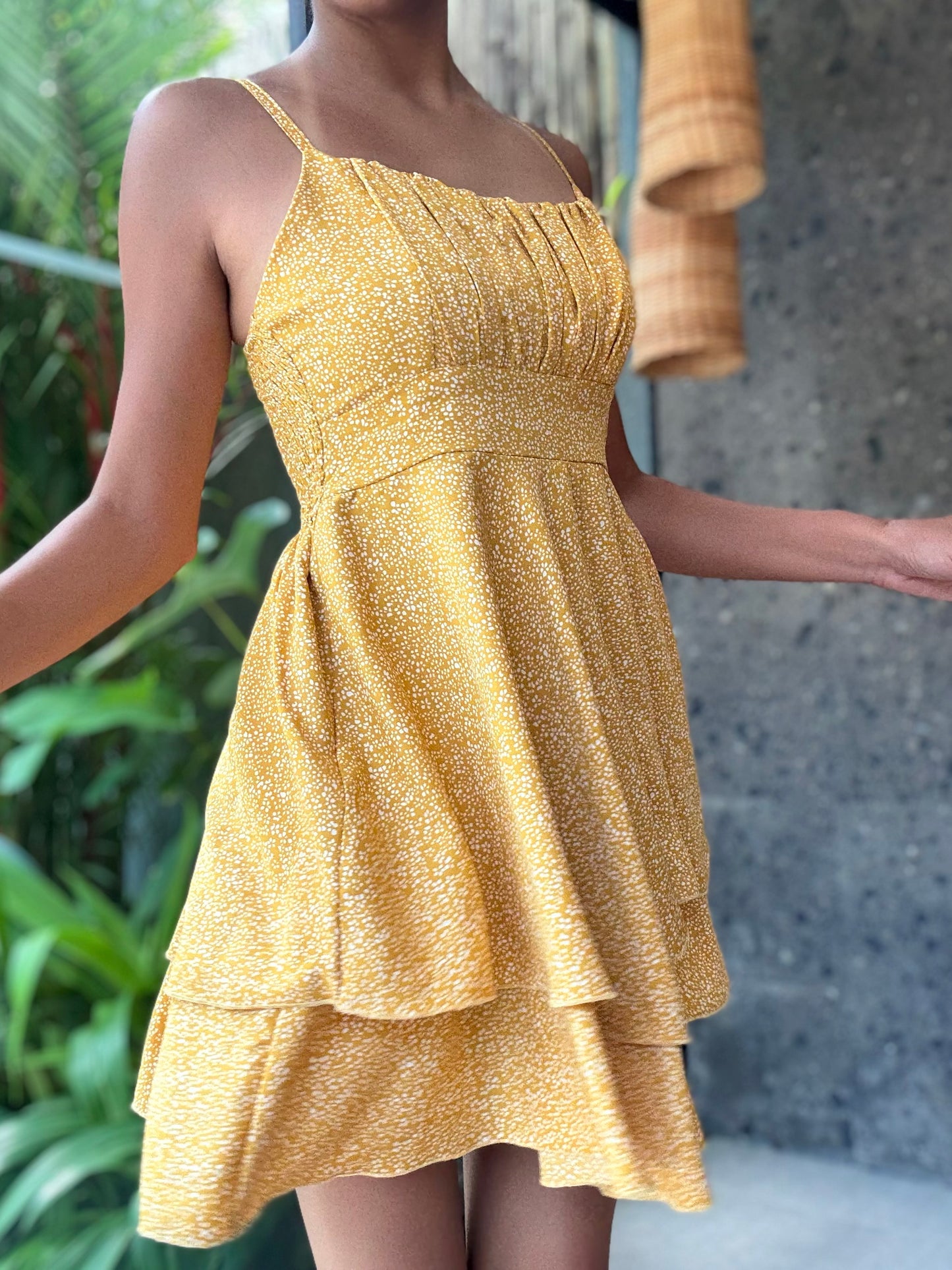 Lavaya Buttercup Dress