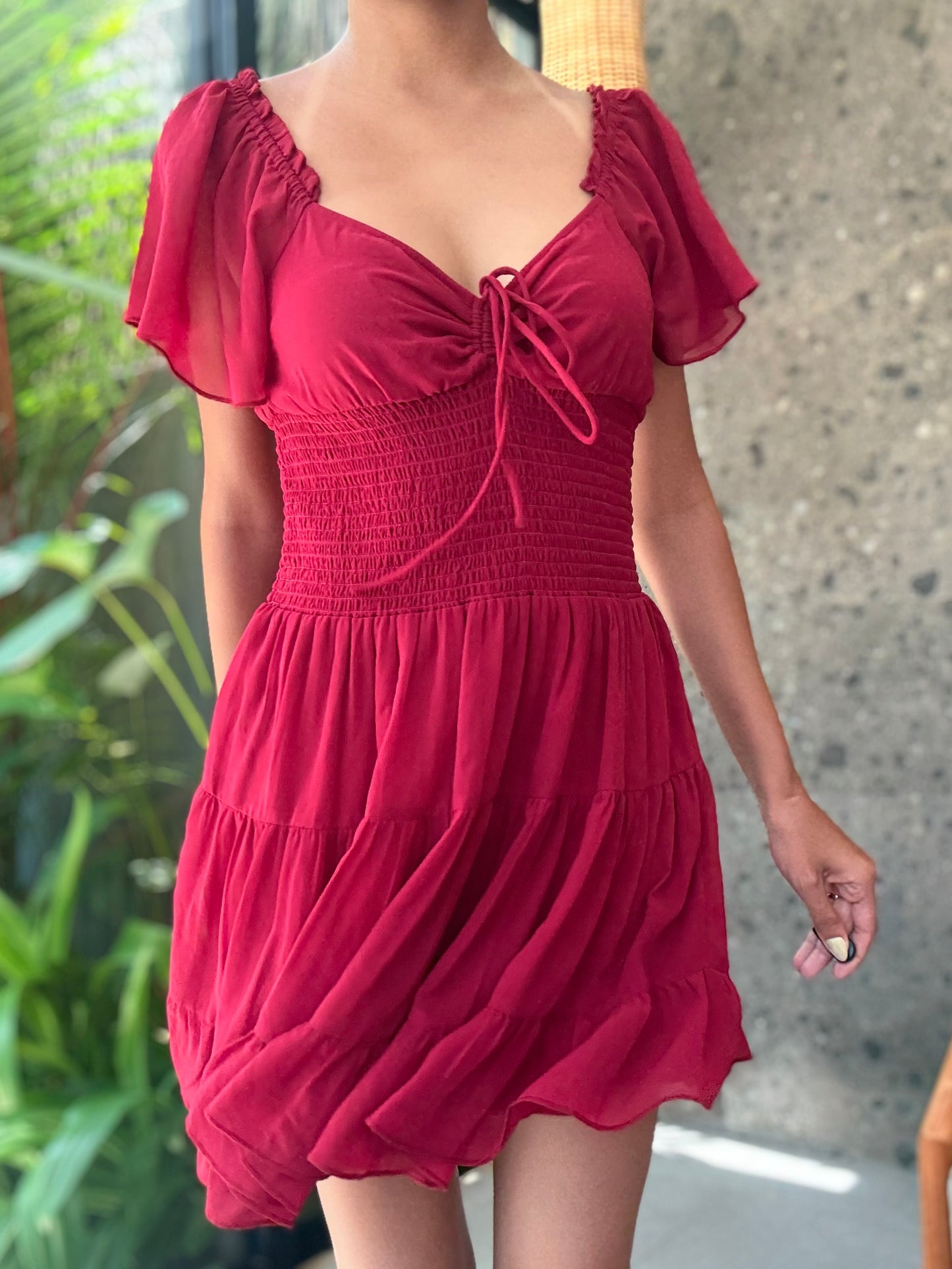 Lavaya Dahlia Dress
