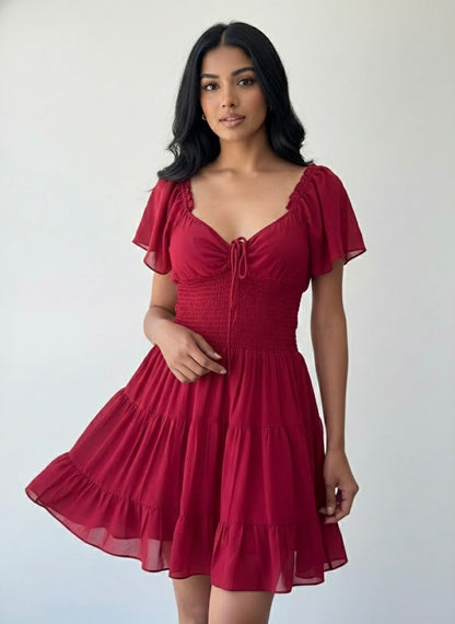Lavaya Denny Dress
