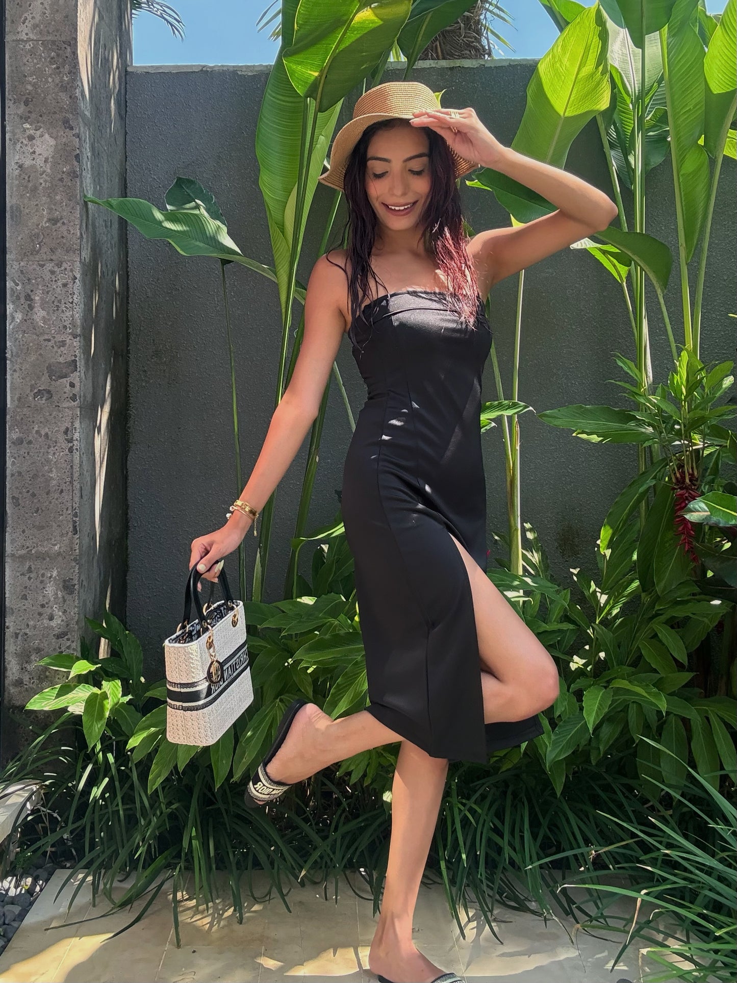 Lavaya Mini Scarlet Dress