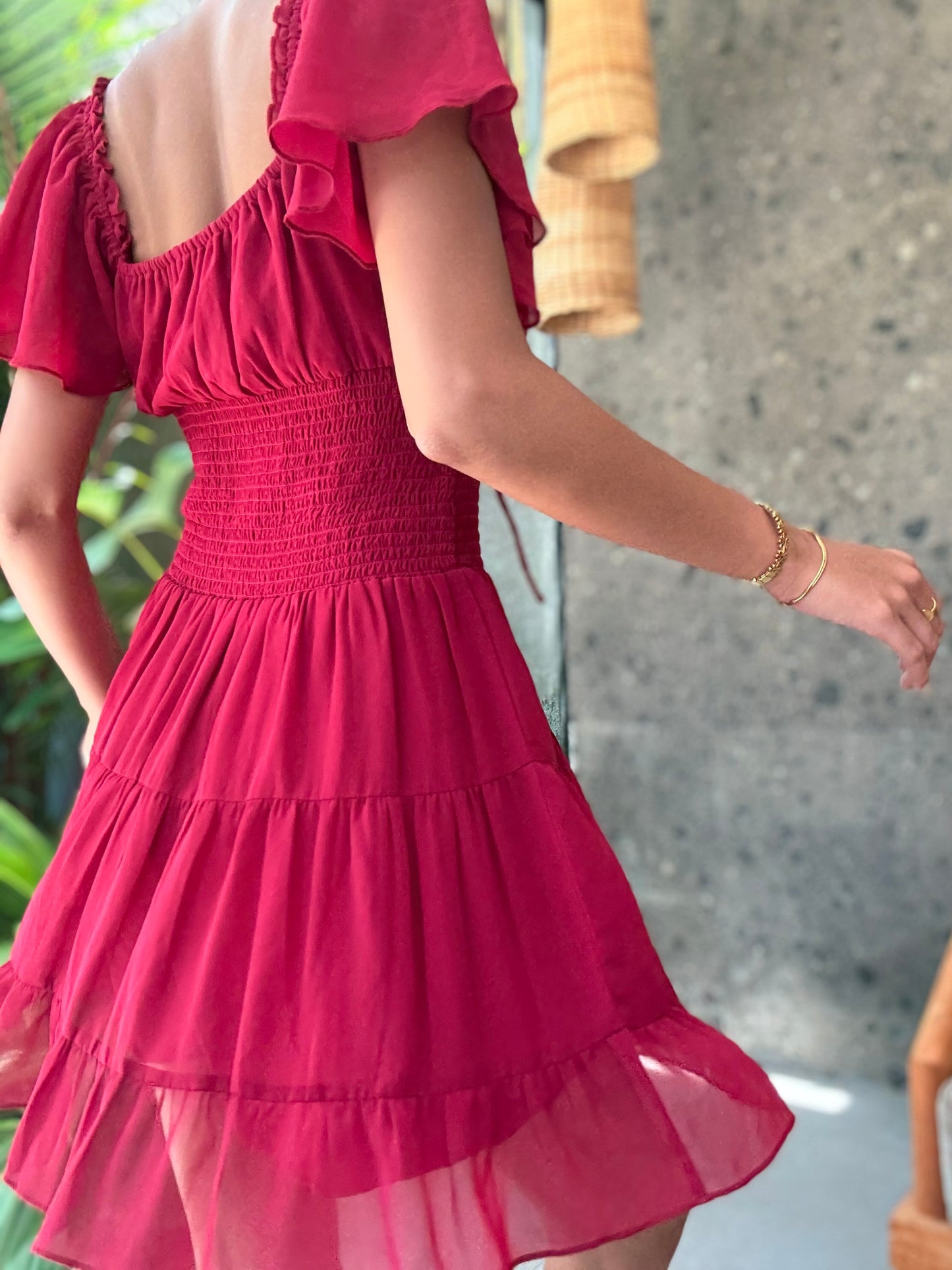 Lavaya Dahlia Dress