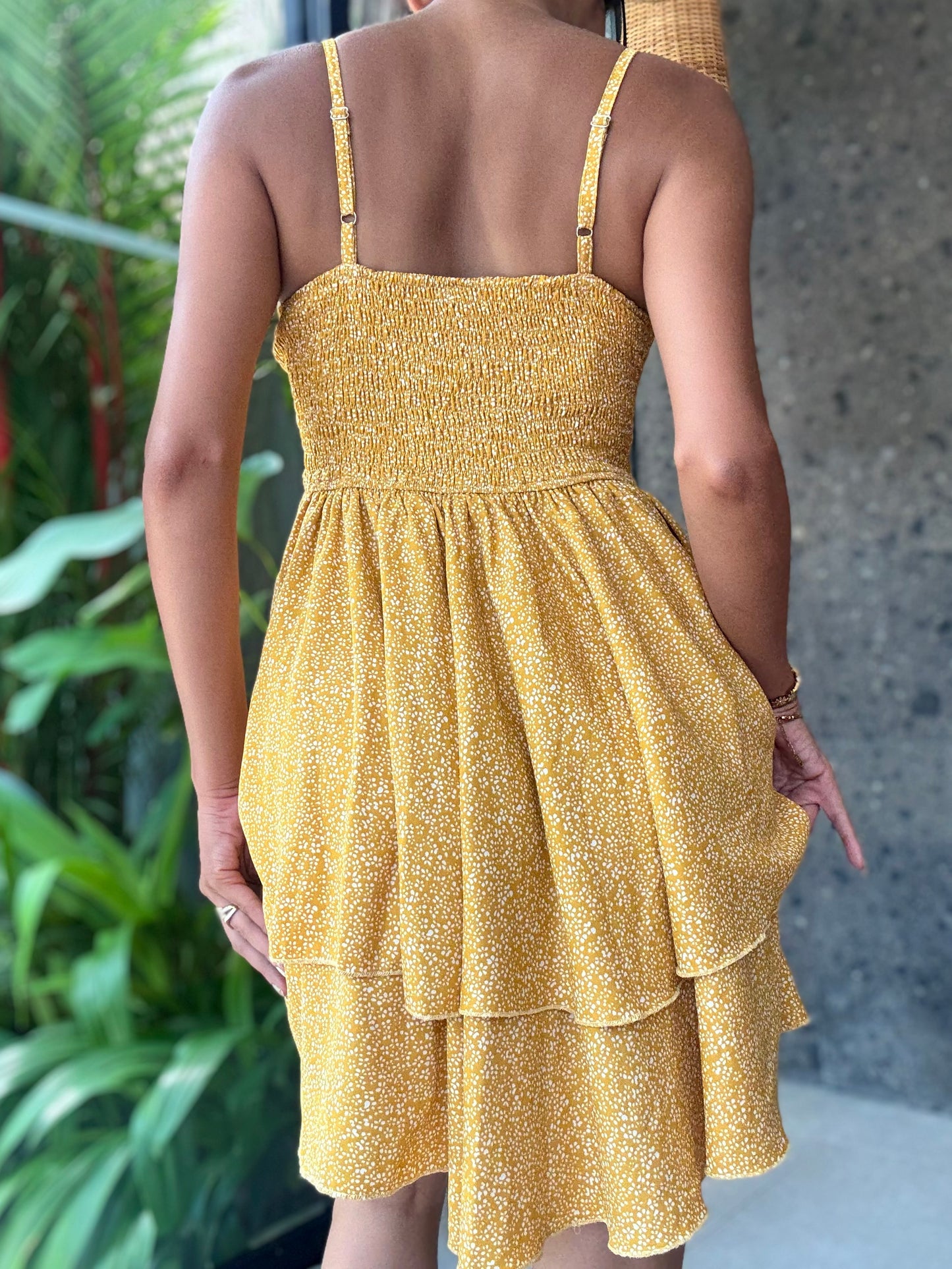 Lavaya Buttercup Dress