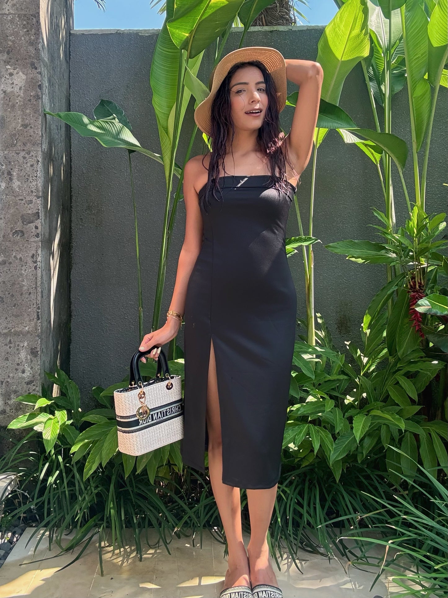 Lavaya Mini Scarlet Dress