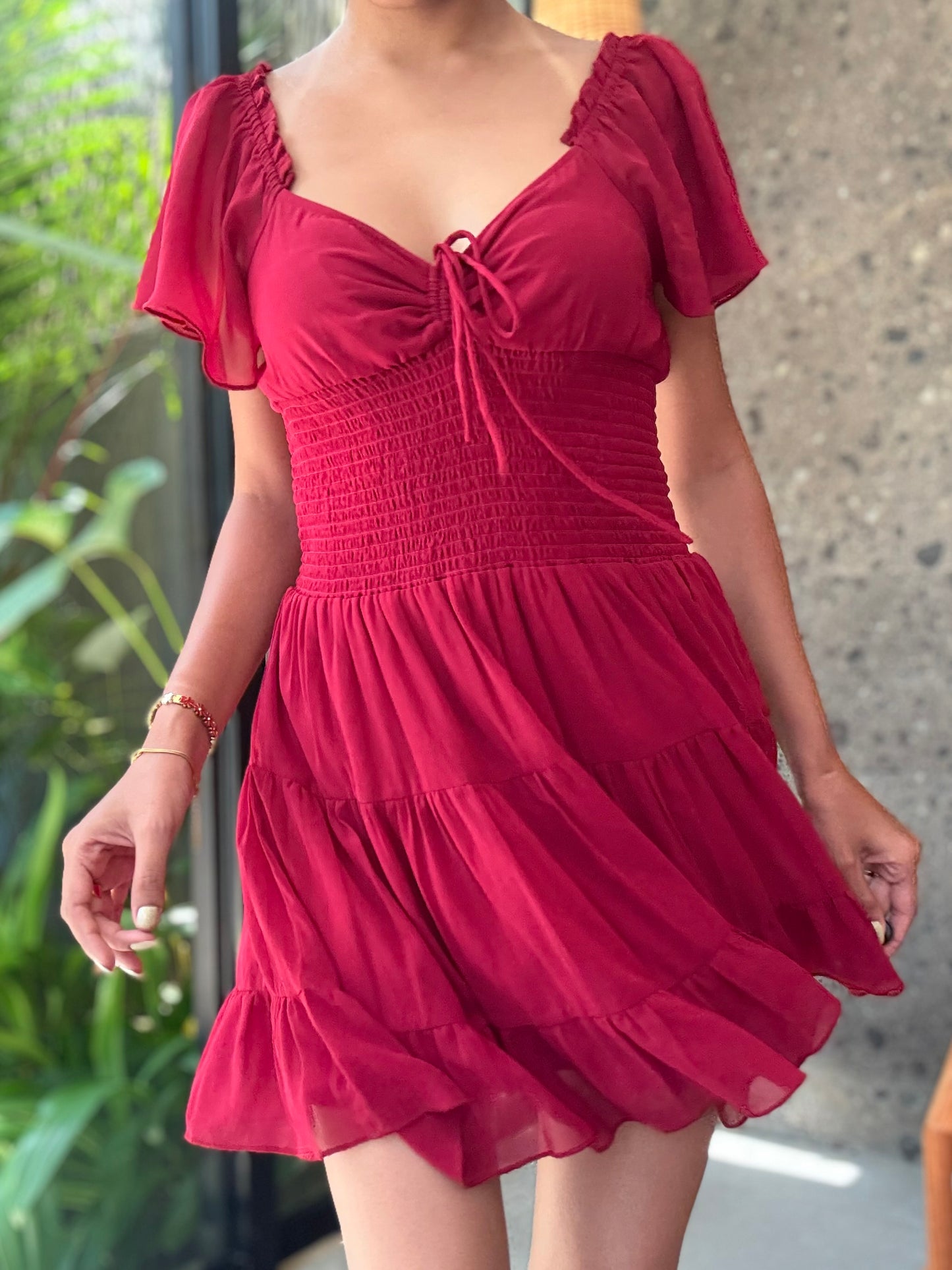Lavaya Dahlia Dress