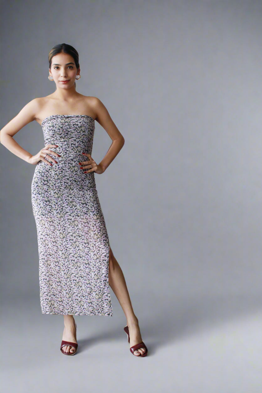 Lavaya Ditsy Dress