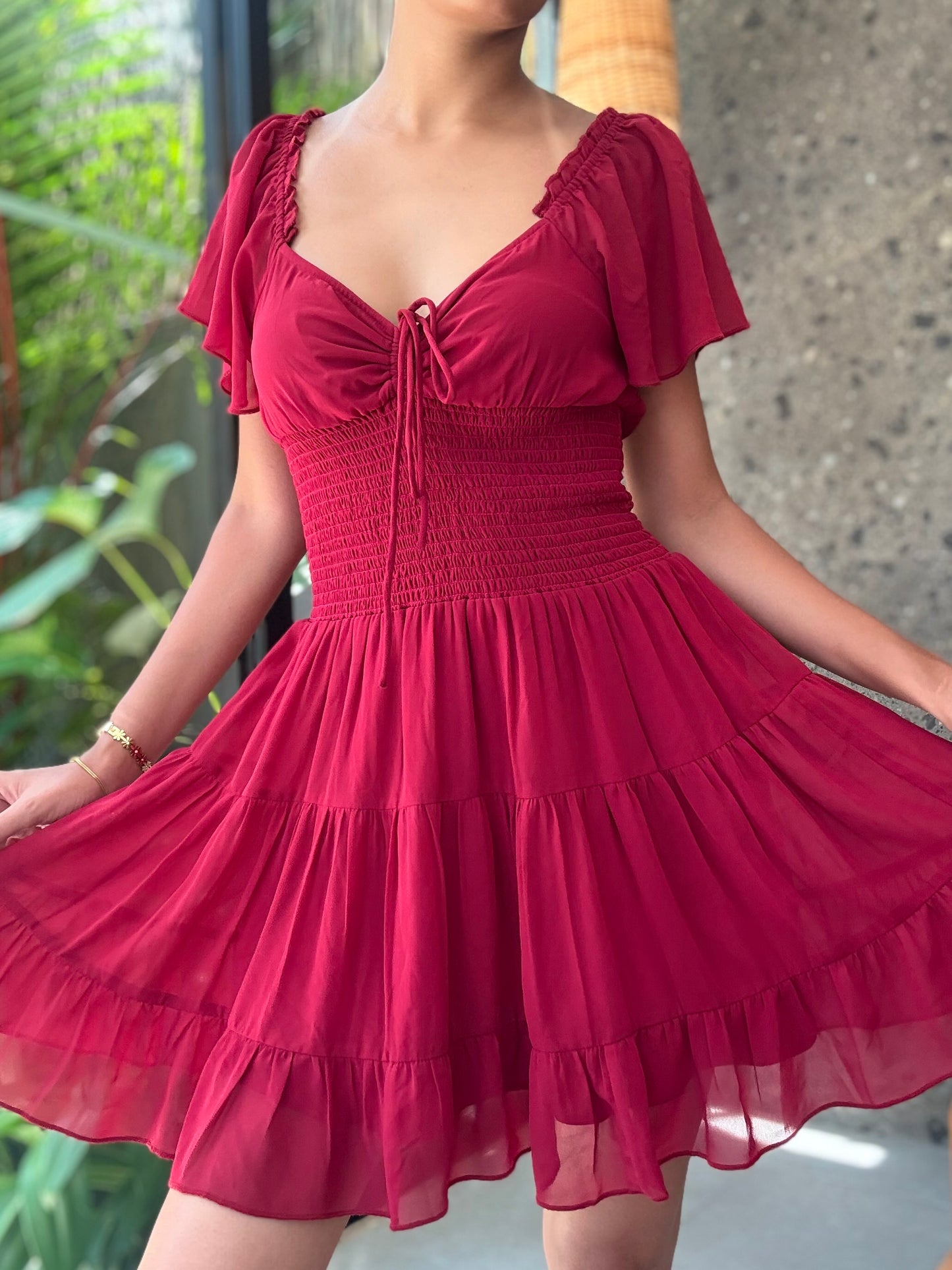 Lavaya Dahlia Dress
