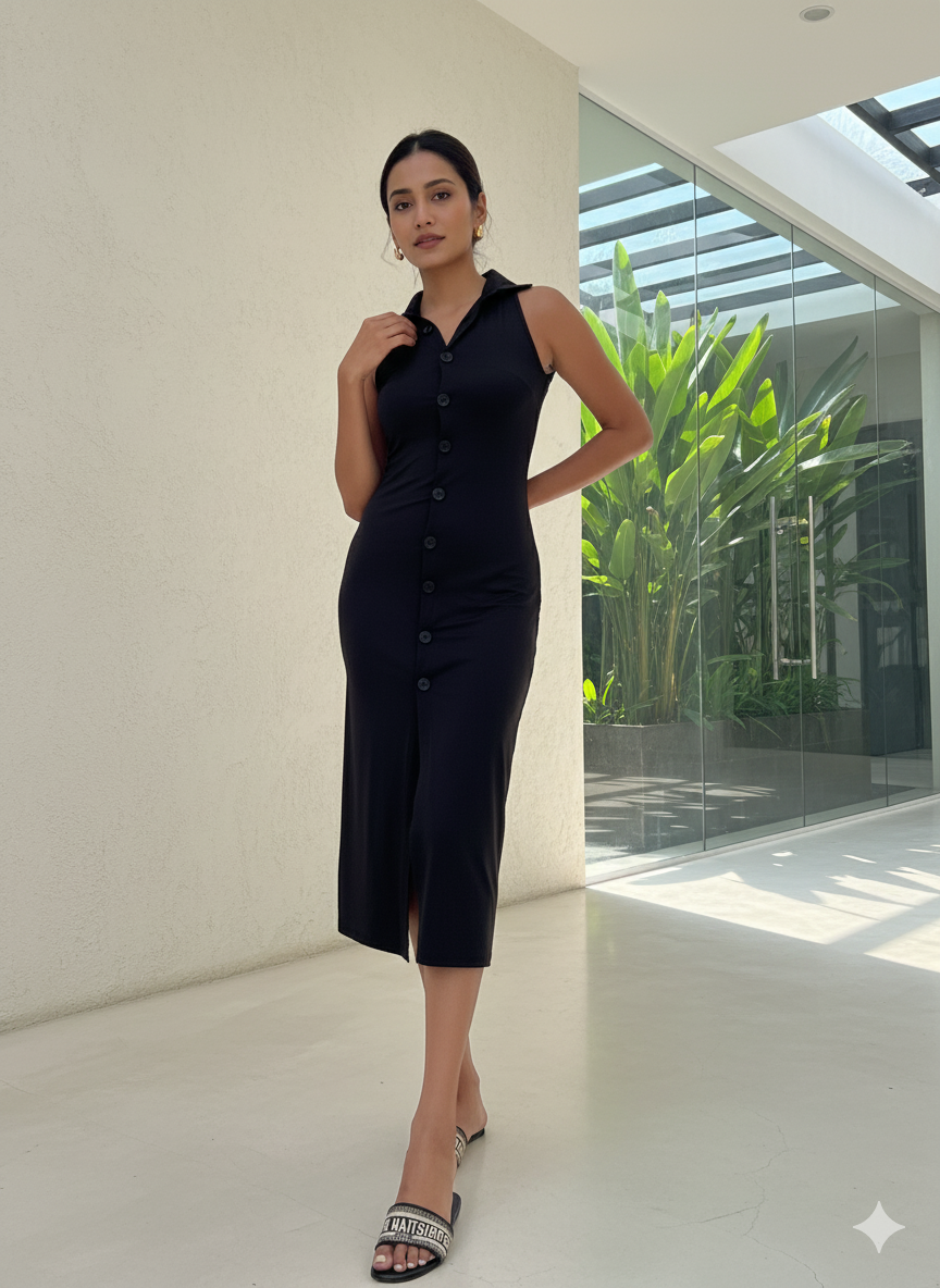 Lavaya Harmony shirt dress