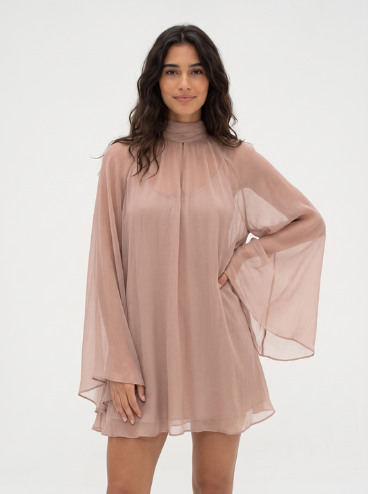 Lavaya Choco Dress